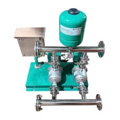 Cụm 2 bơm tăng áp biến tần nước nóng Maro 2MH1604 EA 3Hp x2 220V