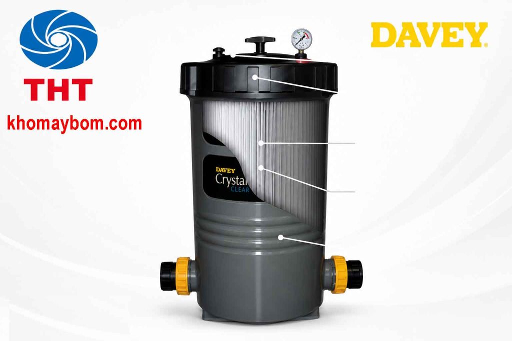 Báo giá bình lọc lõi lọc Davey